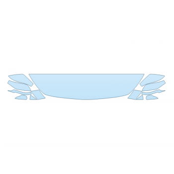 PAINT PROTECTION KIT - 2023 INFINITI Q50 SENSORY HOOD FENDERS MIRRORS 12 INCH - PRECUT PPF CLEAR BRA WRAP