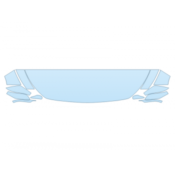 PAINT PROTECTION KIT - 2023 INFINITI Q50 SENSORY HOOD FENDERS MIRRORS 18 INCH - PRECUT PPF CLEAR BRA WRAP