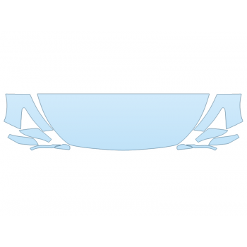 PAINT PROTECTION KIT - 2023 INFINITI Q50 SENSORY HOOD FENDERS MIRRORS 24 INCH - PRECUT PPF CLEAR BRA WRAP