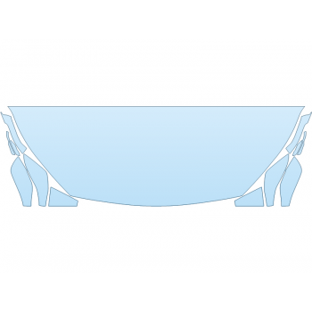 PAINT PROTECTION KIT - 2023 INFINITI QX50 AUTOGRAPH HOOD FENDERS MIRRORS 24 INCH - PRECUT PPF CLEAR BRA WRAP