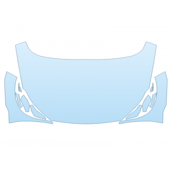 PAINT PROTECTION KIT - 2023 INFINITI QX50 AUTOGRAPH FULL HOOD FENDERS MIRRORS - PRECUT PPF CLEAR BRA WRAP