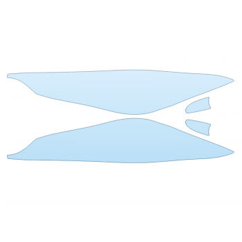 PAINT PROTECTION KIT - 2023 INFINITI QX50 AUTOGRAPH HEADLIGHTS FOGLIGHTS - PRECUT PPF CLEAR BRA WRAP