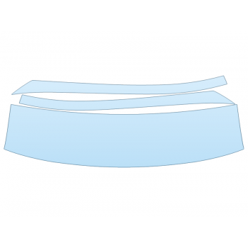 PAINT PROTECTION KIT - 2023 INFINITI QX50 AUTOGRAPH ROOF PILLARS - PRECUT PPF CLEAR BRA WRAP