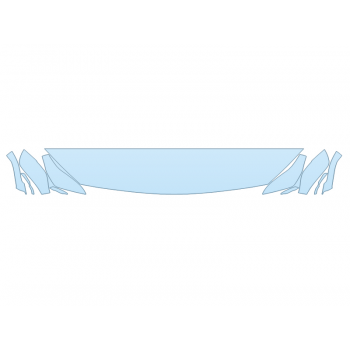 PAINT PROTECTION KIT - 2023 INFINITI QX50 LUXE HOOD FENDERS MIRRORS 12 INCH - PRECUT PPF CLEAR BRA WRAP