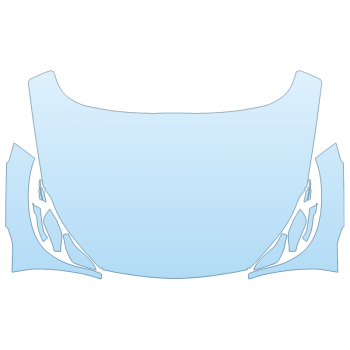 Precut PPF Kit – Clear Bra Paint Protection Film PAINT PROTECTION KIT - 2023 INFINITI QX50 LUXE FULL HOOD FENDERS MIRRORS(WRAPPED EDGES) - PRECUT PPF CLEAR BRA WRAP