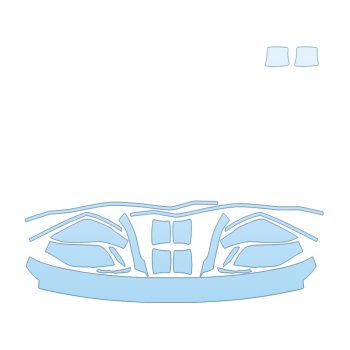 Precut PPF Kit – Clear Bra Paint Protection Film PAINT PROTECTION KIT - 2023 INFINITI QX50 LUXE REAR BUMPER MIRRORS DOOR CUPS DOOR EDGES - PRECUT PPF CLEAR BRA WRAP