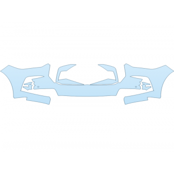 Precut PPF Kit – Clear Bra Paint Protection Film PAINT PROTECTION KIT - 2023 INFINITI QX50 SPORT BUMPER WITH SENSORS - PRECUT PPF CLEAR BRA WRAP