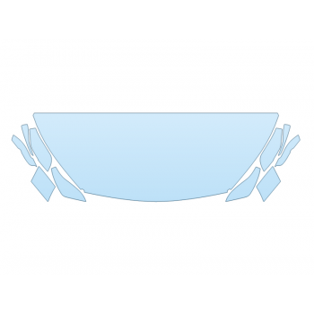 Precut PPF Kit – Clear Bra Paint Protection Film PAINT PROTECTION KIT - 2023 INFINITI QX50 SPORT HOOD FENDERS MIRRORS 24 INCH (WRAPPED EDGES) - PRECUT PPF CLEAR BRA WRAP