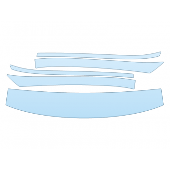 PAINT PROTECTION KIT - 2023 INFINITI QX55 SENSORY ROOF PILLARS - PRECUT PPF CLEAR BRA WRAP