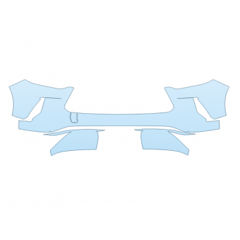 PAINT PROTECTION KIT - 2023 INFINITI QX60 PURE BUMPER - PRECUT PPF CLEAR BRA WRAP