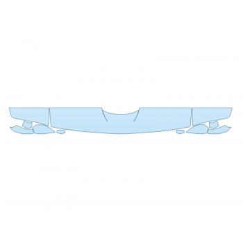 PAINT PROTECTION KIT - 2024 DODGE CHALLENGER RT HOOD FENDERS MIRRORS 12 INCH (WRAPPED EDGES) - PRECUT PPF CLEAR BRA WRAP