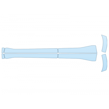 PAINT PROTECTION KIT - 2023 INFINITI QX60 PURE ROCKERS - PRECUT PPF CLEAR BRA WRAP