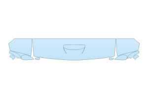 2027 DODGE CHALLENGER RT HOOD FENDERS MIRRORS 18 INCH