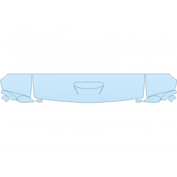 PAINT PROTECTION KIT - 2024 DODGE CHALLENGER RT HOOD FENDERS MIRRORS 18 INCH - PRECUT PPF CLEAR BRA WRAP