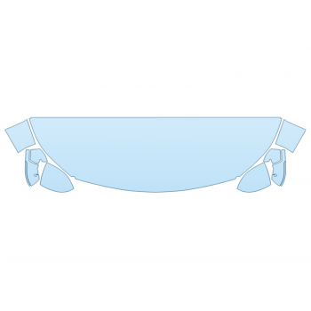 PAINT PROTECTION KIT - 2023 INFINITI QX60 SENSORY HOOD FENDERS MIRRORS 24 INCH (WRAPPED EDGES) - PRECUT PPF CLEAR BRA WRAP