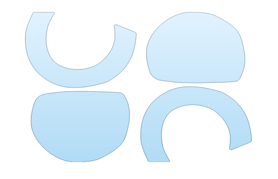 PAINT PROTECTION KIT - 2027 DODGE CHALLENGER RT HEADLIGHTS - PRECUT PPF CLEAR BRA WRAP