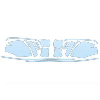 PAINT PROTECTION KIT - 2023 INFINITI QX80 BASE MIRRORS DOOR CUPS DOOR EDGES - PRECUT PPF CLEAR BRA WRAP