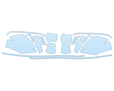 PAINT PROTECTION KIT - 2023 INFINITI QX80 BASE MIRRORS DOOR CUPS DOOR EDGES - PRECUT PPF CLEAR BRA WRAP