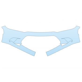 PAINT PROTECTION KIT - 2023 DODGE CHARGER RT BUMPER - PRECUT PPF CLEAR BRA WRAP