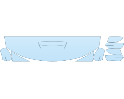 Precut PPF Kit – Clear Bra Paint Protection Film PAINT PROTECTION KIT - 2023 DODGE CHARGER RT HOOD FENDERS MIRRORS 18 INCH (WRAPPED EDGES) - PRECUT PPF CLEAR BRA WRAP