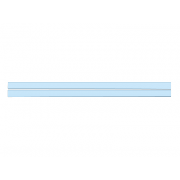 PAINT PROTECTION KIT - 2023 DODGE CHARGER RT ROCKERS - PRECUT PPF CLEAR BRA WRAP