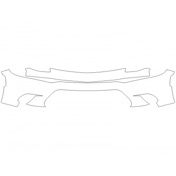 2023 DODGE CHARGER RT SCATPACK BUMPER (MULTI PIECE)