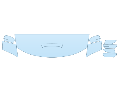 PAINT PROTECTION KIT - 2023 DODGE CHARGER RT SCATPACK HOOD FENDERS MIRRORS 24 INCH - PRECUT PPF CLEAR BRA WRAP