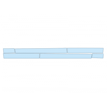 Precut PPF Kit – Clear Bra Paint Protection Film PAINT PROTECTION KIT - 2023 DODGE CHARGER RT SCATPACK DOOR SPLASHES - PRECUT PPF CLEAR BRA WRAP