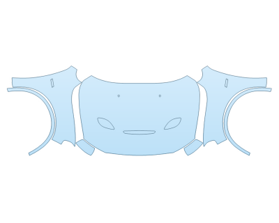 2023 DODGE DURANGO RT FULL HOOD FENDERS MIRRORS