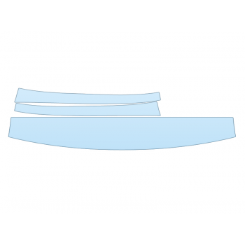 PAINT PROTECTION KIT - 2023 DODGE DURANGO SXT ROOF APILLAR - PRECUT PPF CLEAR BRA WRAP