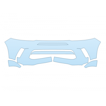 PAINT PROTECTION KIT - 2023 DODGE HORNET GT BUMPER - PRECUT PPF CLEAR BRA WRAP
