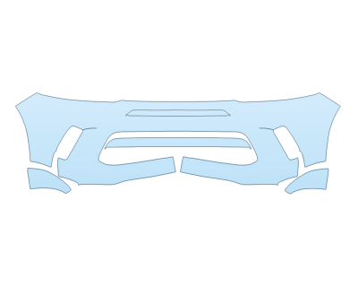 Precut PPF Kit – Clear Bra Paint Protection Film PAINT PROTECTION KIT - 2023 DODGE HORNET GT BUMPER - PRECUT PPF CLEAR BRA WRAP