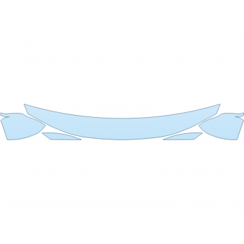 PAINT PROTECTION KIT - 2023 DODGE HORNET GT HOOD FENDERS MIRRORS 12 INCH - PRECUT PPF CLEAR BRA WRAP