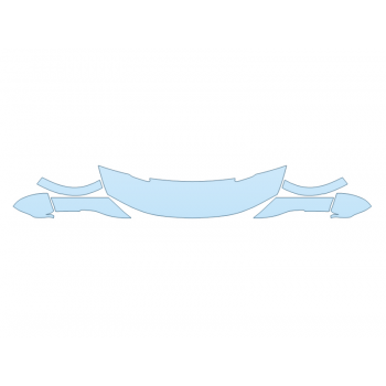 PAINT PROTECTION KIT - 2023 DODGE HORNET GT HOOD FENDERS MIRRORS 18 INCH - PRECUT PPF CLEAR BRA WRAP