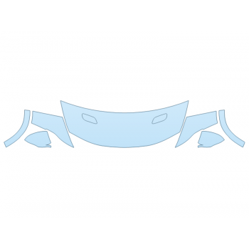 Precut PPF Kit – Clear Bra Paint Protection Film PAINT PROTECTION KIT - 2023 DODGE HORNET GT HOOD FENDERS MIRRORS 24 INCH - PRECUT PPF CLEAR BRA WRAP