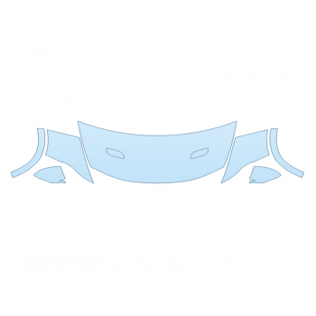 PAINT PROTECTION KIT - 2023 DODGE HORNET GT HOOD FENDERS MIRRORS 30 IN - PRECUT PPF CLEAR BRA WRAP