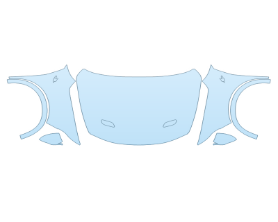 Precut PPF Kit – Clear Bra Paint Protection Film PAINT PROTECTION KIT - 2023 DODGE HORNET GT FULL HOOD FENDERS MIRRORS(WRAPPED EDGES) - PRECUT PPF CLEAR BRA WRAP