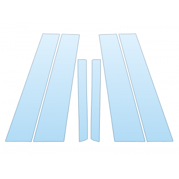 Precut PPF Kit – Clear Bra Paint Protection Film PAINT PROTECTION KIT - 2023 DODGE HORNET GT B PILLARS - PRECUT PPF CLEAR BRA WRAP