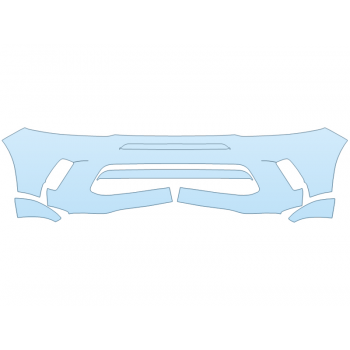PAINT PROTECTION KIT - 2023 DODGE HORNET GT PLUS BUMPER - PRECUT PPF CLEAR BRA WRAP