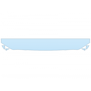 PAINT PROTECTION KIT - 2024 RAM RAM 2500 BIG HORN HF 12 INCH - PRECUT PPF CLEAR BRA WRAP