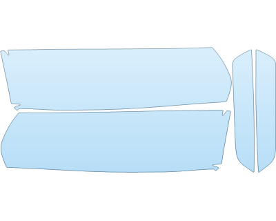 PAINT PROTECTION KIT - 2024 RAM RAM 2500 BIG HORN HEADLIGHTS - PRECUT PPF CLEAR BRA WRAP