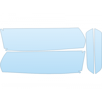 PAINT PROTECTION KIT - 2024 RAM RAM 2500 LARAMIE HEADLIGHTS - PRECUT PPF CLEAR BRA WRAP
