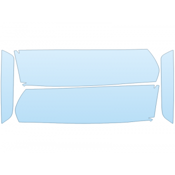 PAINT PROTECTION KIT - 2024 RAM RAM 2500 LIMITED LONGHORN HEADLIGHTS - PRECUT PPF CLEAR BRA WRAP