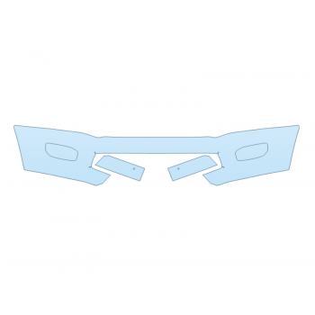 PAINT PROTECTION KIT - 2024 RAM RAM 2500 LONE STAR BUMPER (MULTI PIECE) - PRECUT PPF CLEAR BRA WRAP