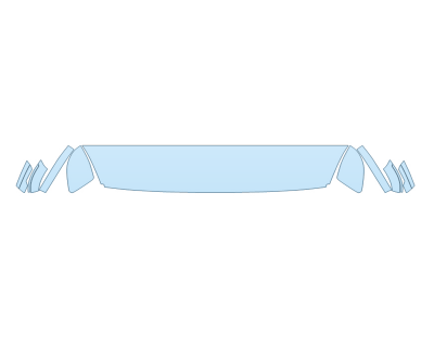 2025 RAM RAM 2500 POWER WAGON BUMPER (MULTI PIECE) - PRECUT PPF CLEAR BRA WRAP