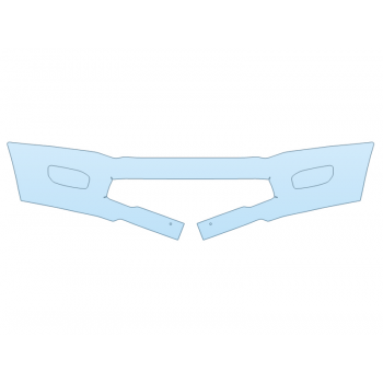 PAINT PROTECTION KIT - 2024 RAM RAM 2500 TRADESMAN BUMPER - PRECUT PPF CLEAR BRA WRAP