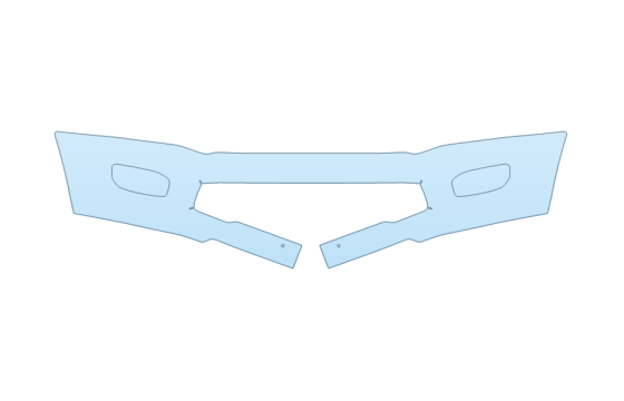 2027 RAM RAM 3500 BIG HORN BUMPER - PRECUT PPF CLEAR BRA WRAP