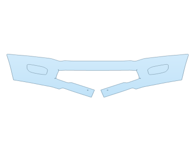 2025 RAM RAM 3500 BIG HORN BUMPER - PRECUT PPF CLEAR BRA WRAP