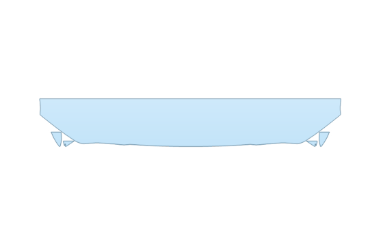 2027 RAM RAM 3500 LARAMIE HF 12 INCH (WRAPPED EDGES) - PRECUT PPF CLEAR BRA WRAP