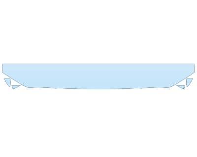2024 RAM RAM 3500 LARAMIE LONGHORN HF 12 INCH - PRECUT PPF CLEAR BRA WRAP